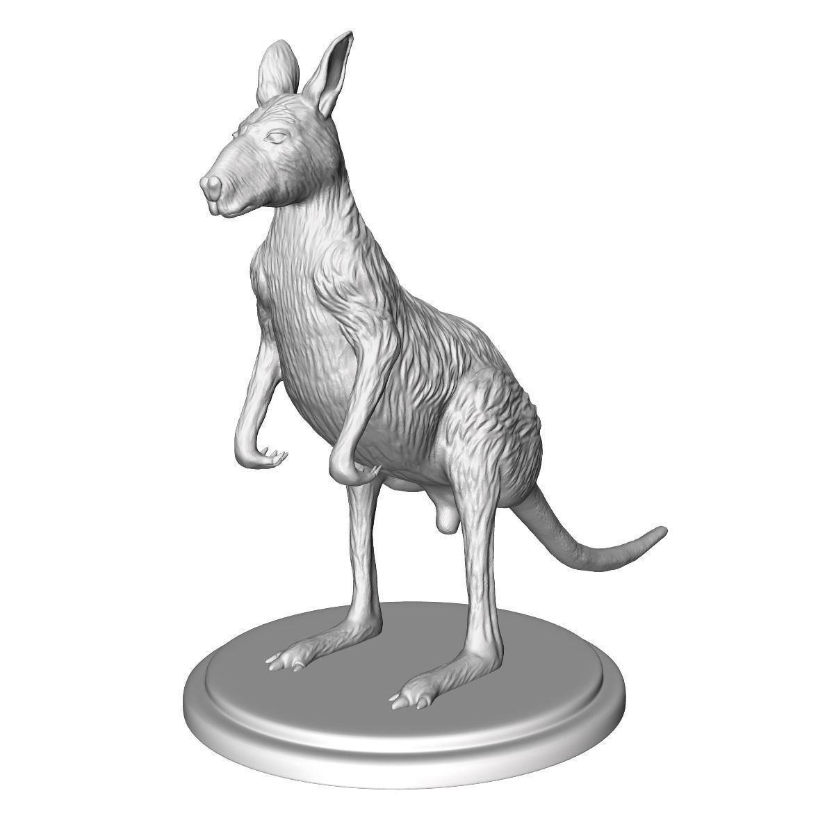 kangaroo model 3d print 3D print model