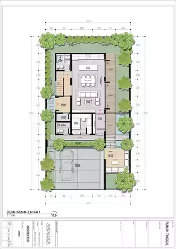 3D Model Modern 2 Story Contemporary House Facade Cantilever  3D model 7
