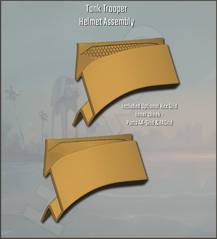  3D Printable Tank Trooper Helmet  3D print model_2