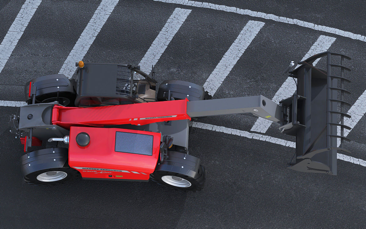Massey Ferguson 9305 Xtra telehandler 3D model_17