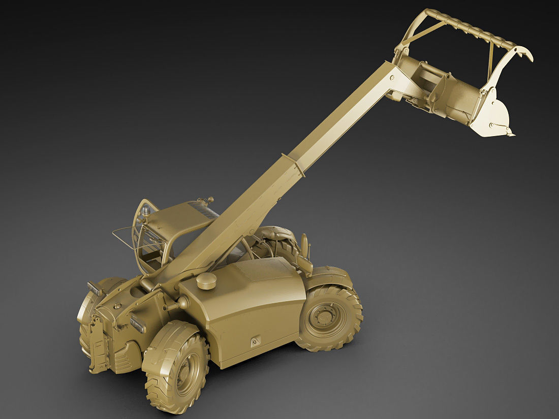 Massey Ferguson 9305 Xtra telehandler 3D model_21