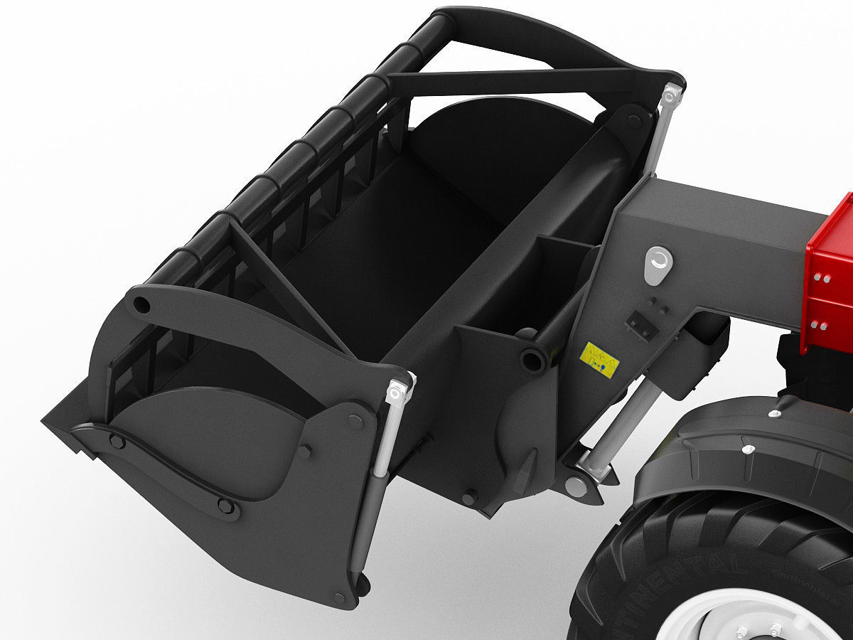 Massey Ferguson 9305 Xtra telehandler 3D model_4