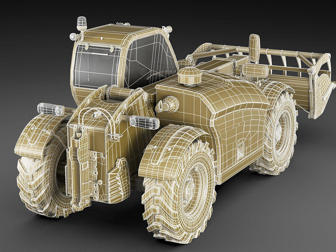 Massey Ferguson 9305 Xtra telehandler 3D model_26