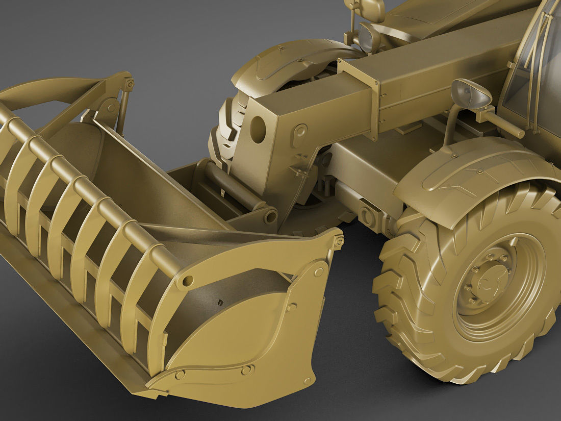 Massey Ferguson 9305 Xtra telehandler 3D model_23
