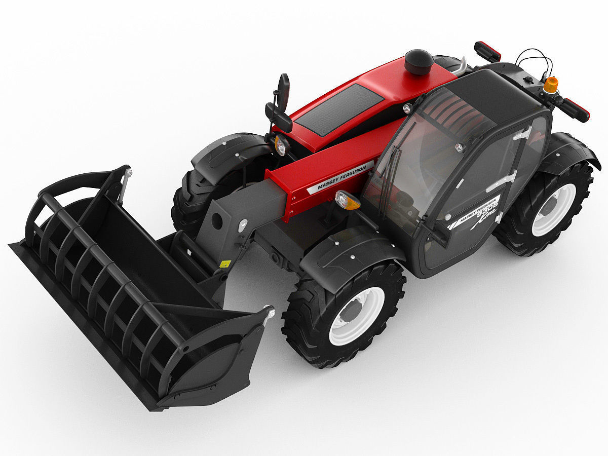 Massey Ferguson 9305 Xtra telehandler 3D model_9