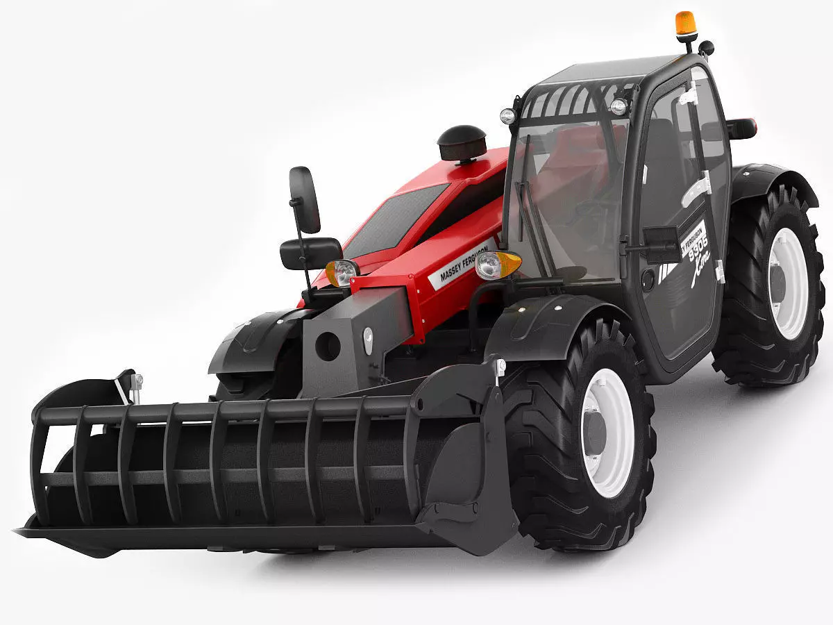 Massey Ferguson 9305 Xtra telehandler 3D model_0
