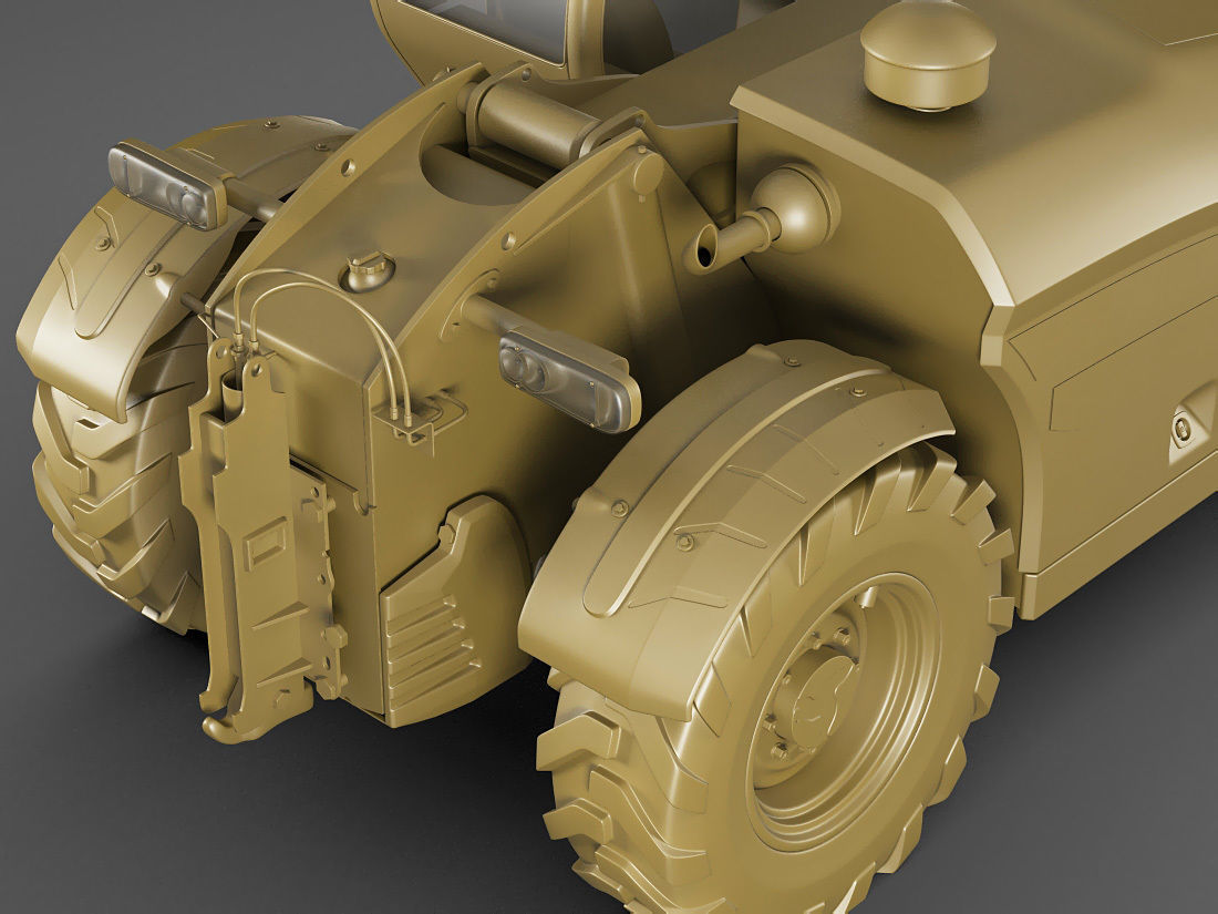 Massey Ferguson 9305 Xtra telehandler 3D model_24