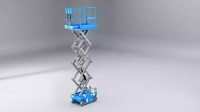 Warehouse Electric Scissor Platform Lift