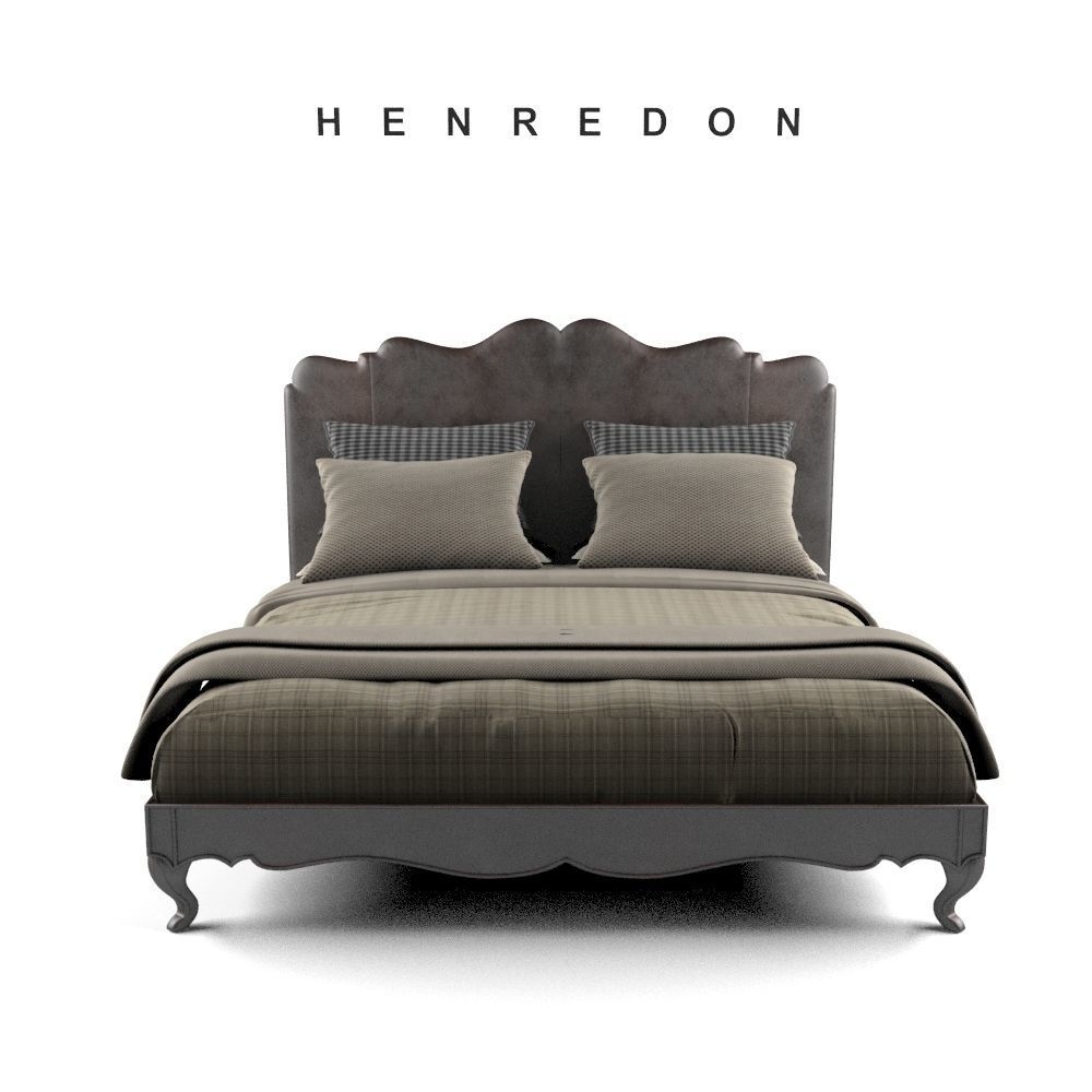 bed bedroom  3D print model_0