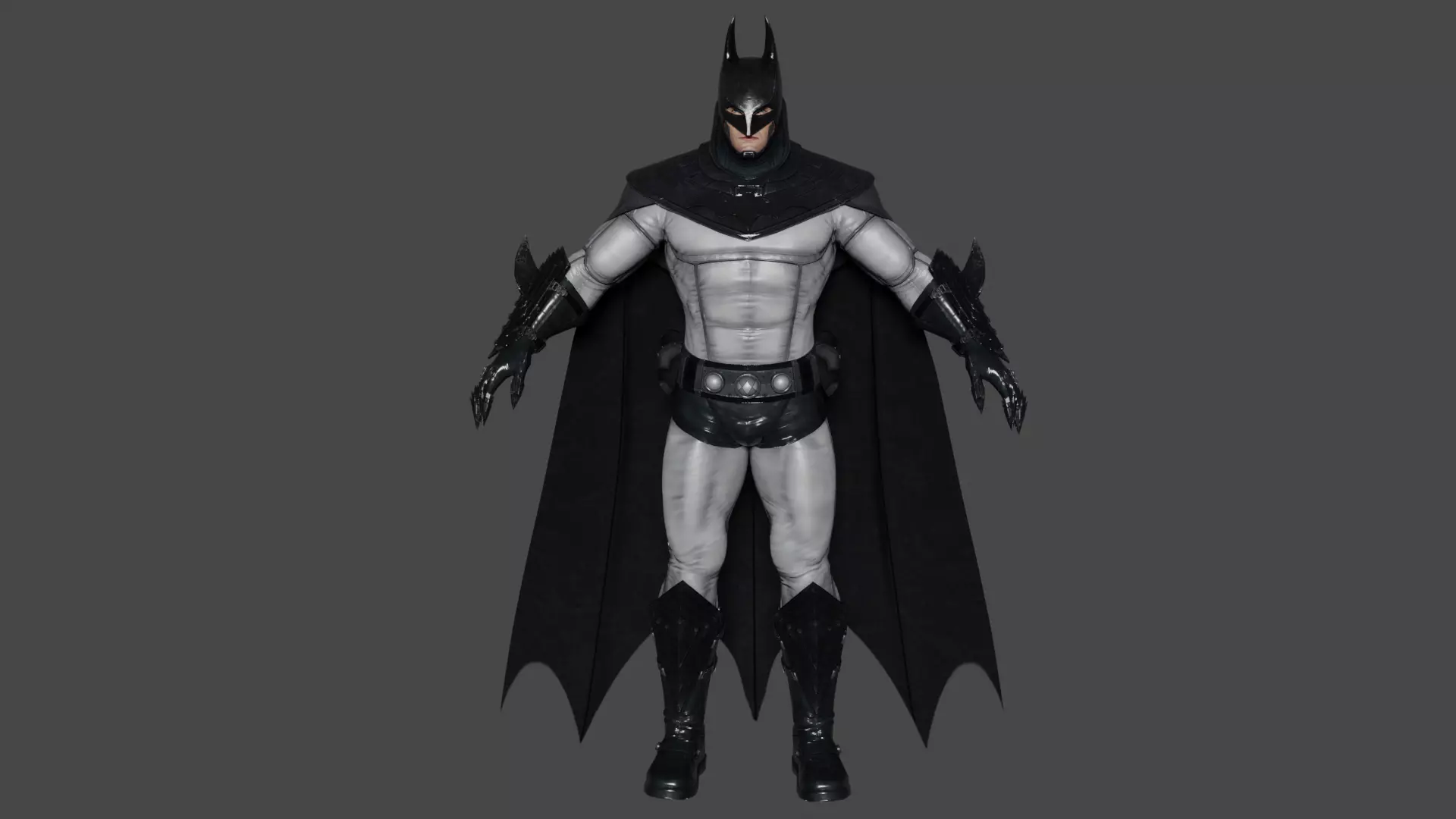 Batman Low-poly 3D model