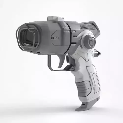 Futuristic Sci-Fi Field Scanner 3D Model