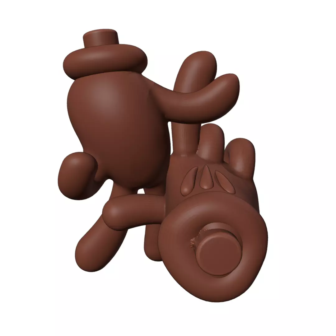 OG Slick LA Hands 3D Printable Toy Model 3D model 3D printable