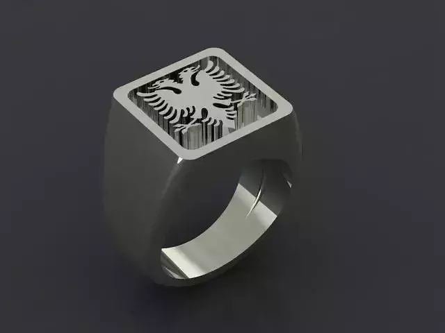 Anello con Aquila 2 teste