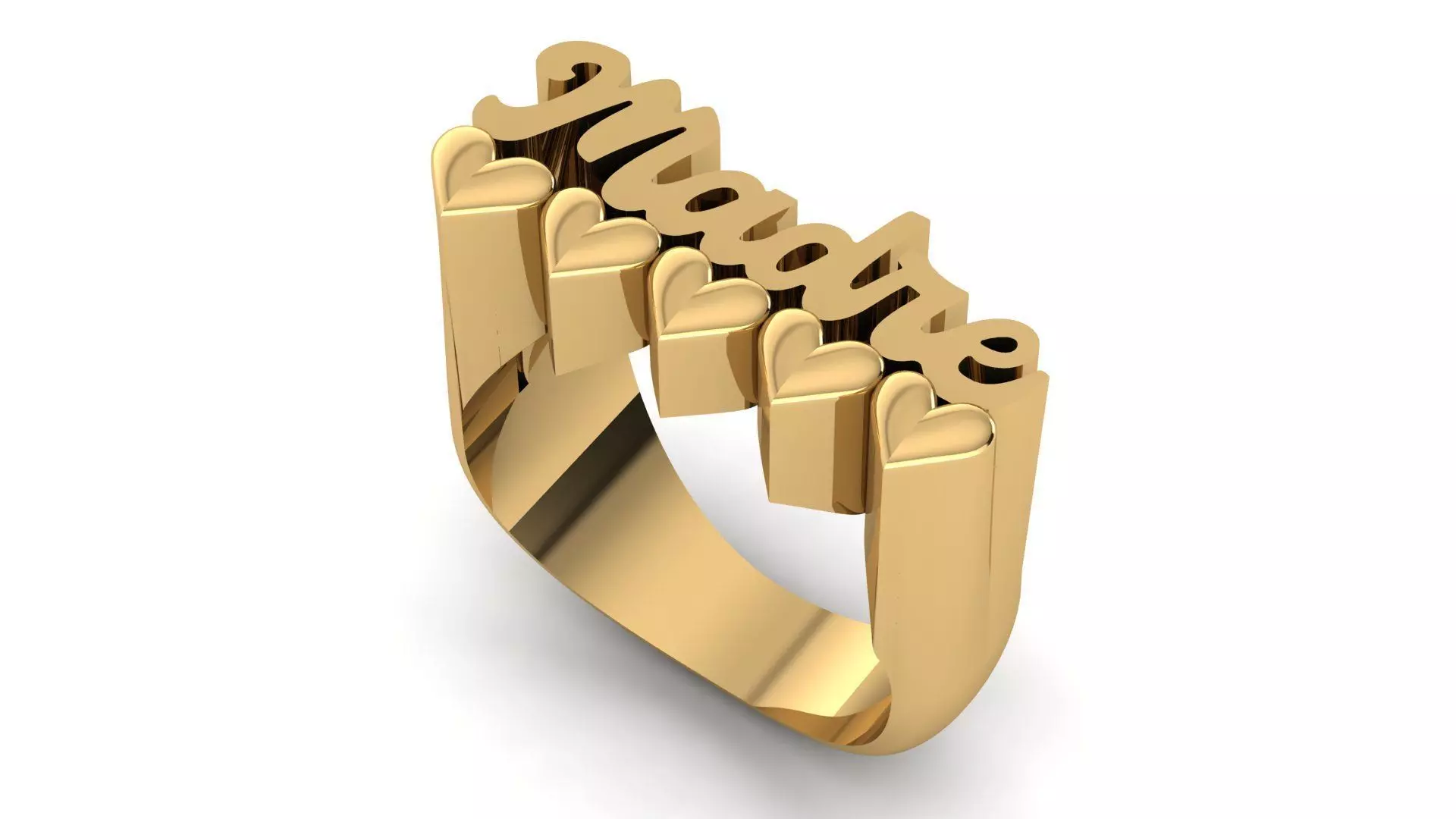 Madre Ring 3D print model