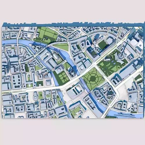 Berlin Cathedral Germany 3D model 2