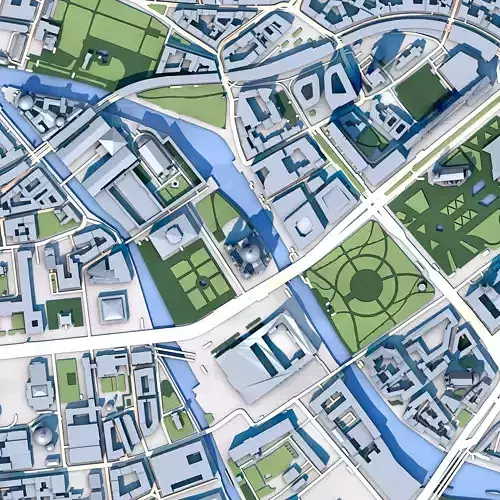 Berlin Cathedral Germany 3D model 3