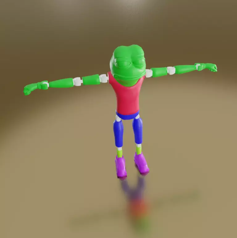 Pepe Dummy Free 3D print model