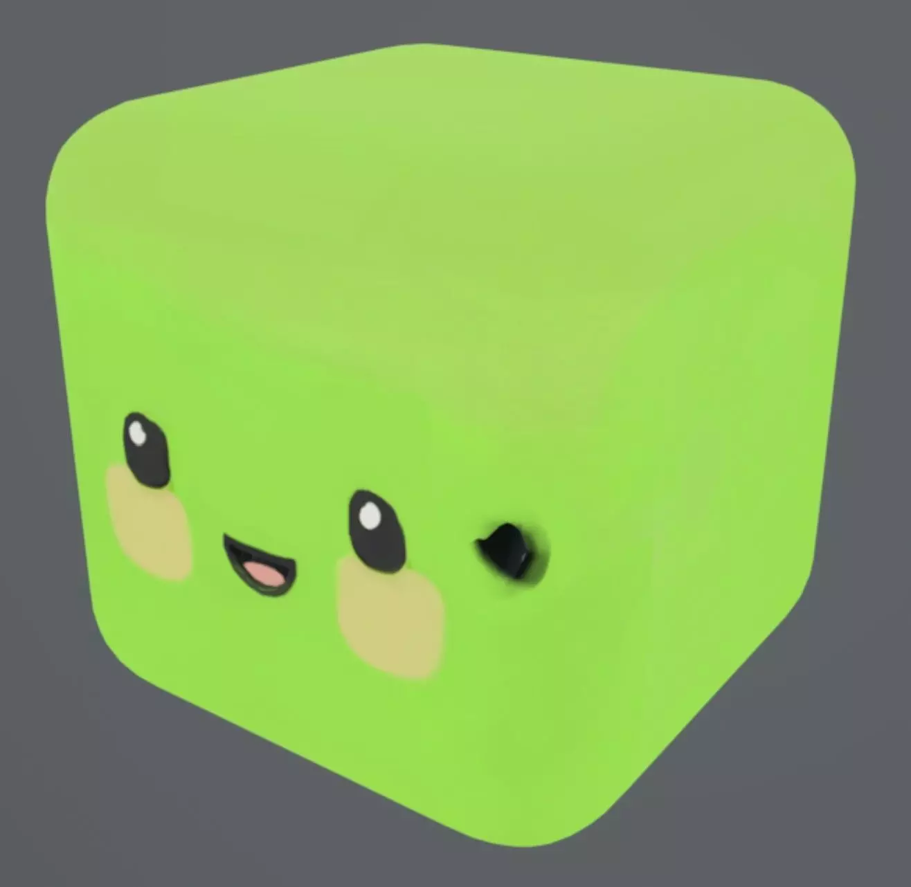Slime Cube 3D model