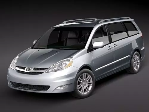 Toyota Sienna 2006-2010 3D model