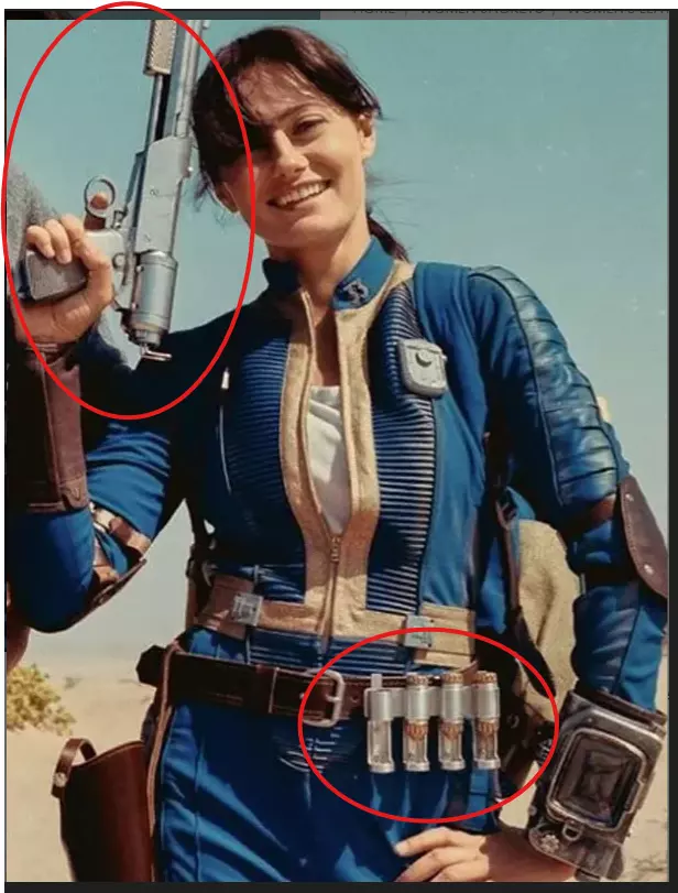 FALLOUT Lucys Penumatic Tranquilizer Gun Darts Kit 3D print model