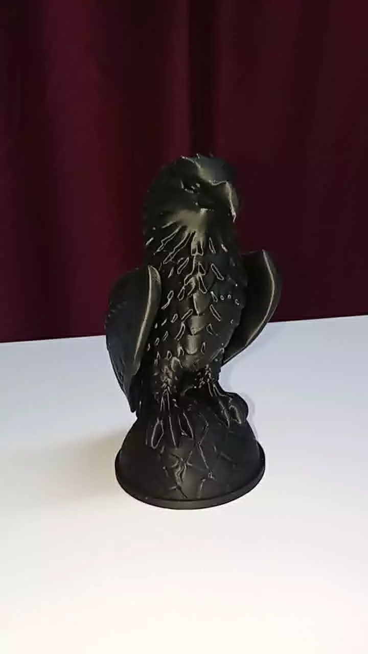 Eagle statue 3D print model