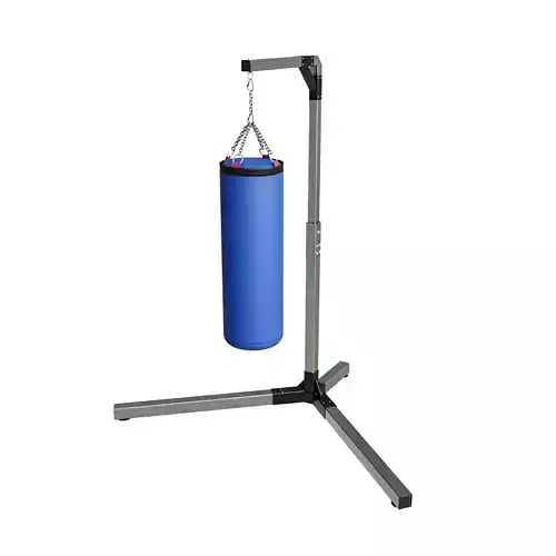 Punching bag Low-poly 3D model