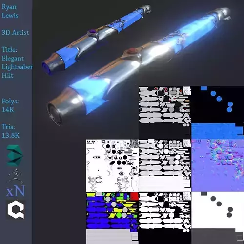 Elegant Lightsaber Hilt