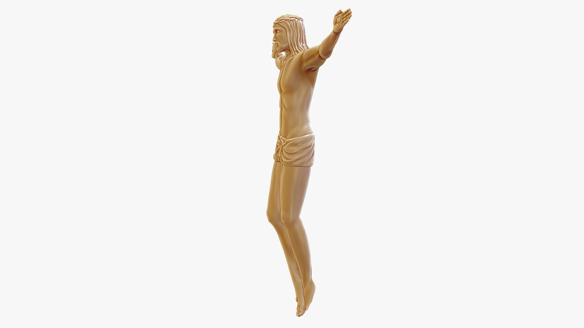 Christ Figurine 3D print model_2