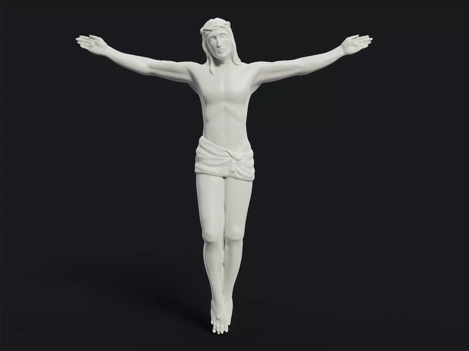 Christ Figurine 3D print model_0
