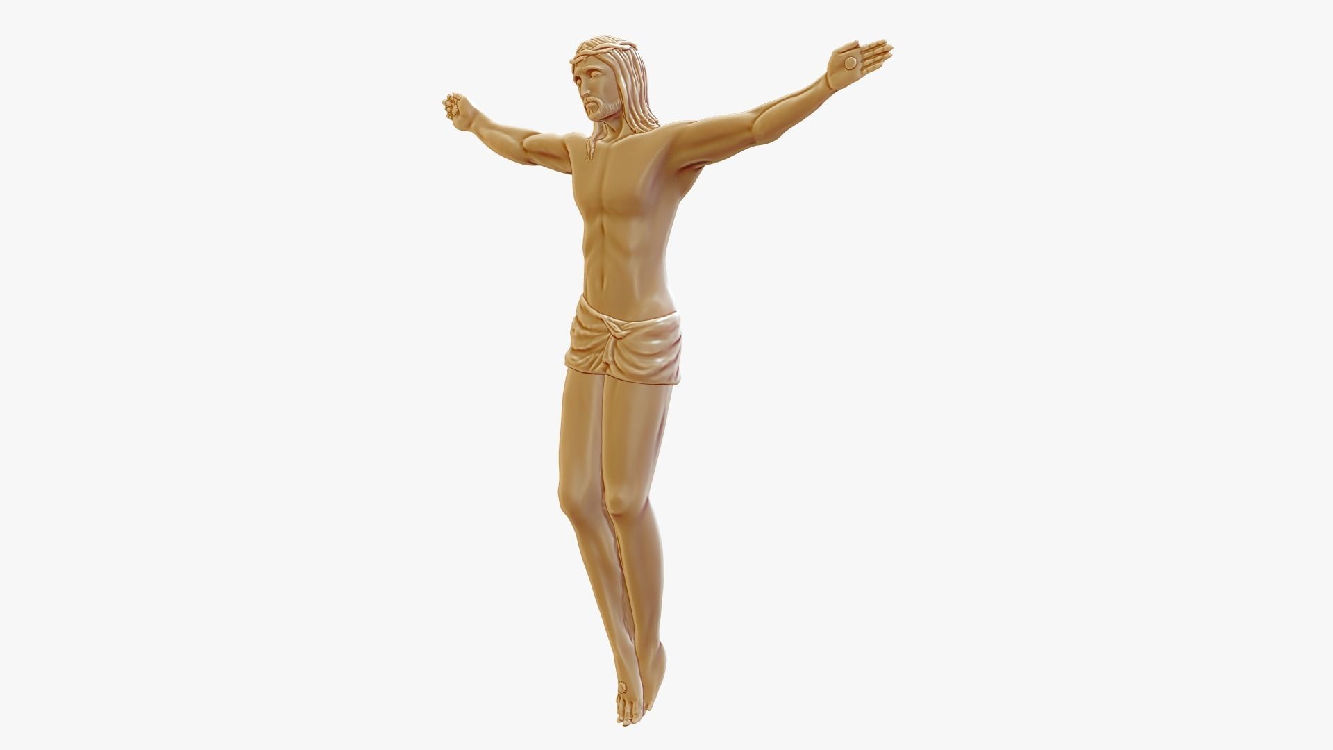 Christ Figurine 3D print model_1