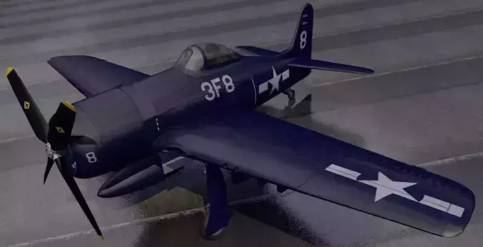 Grumman F8F-1 Bearcat