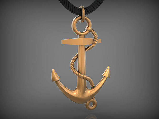 Pendant Anchor STL 3D print model