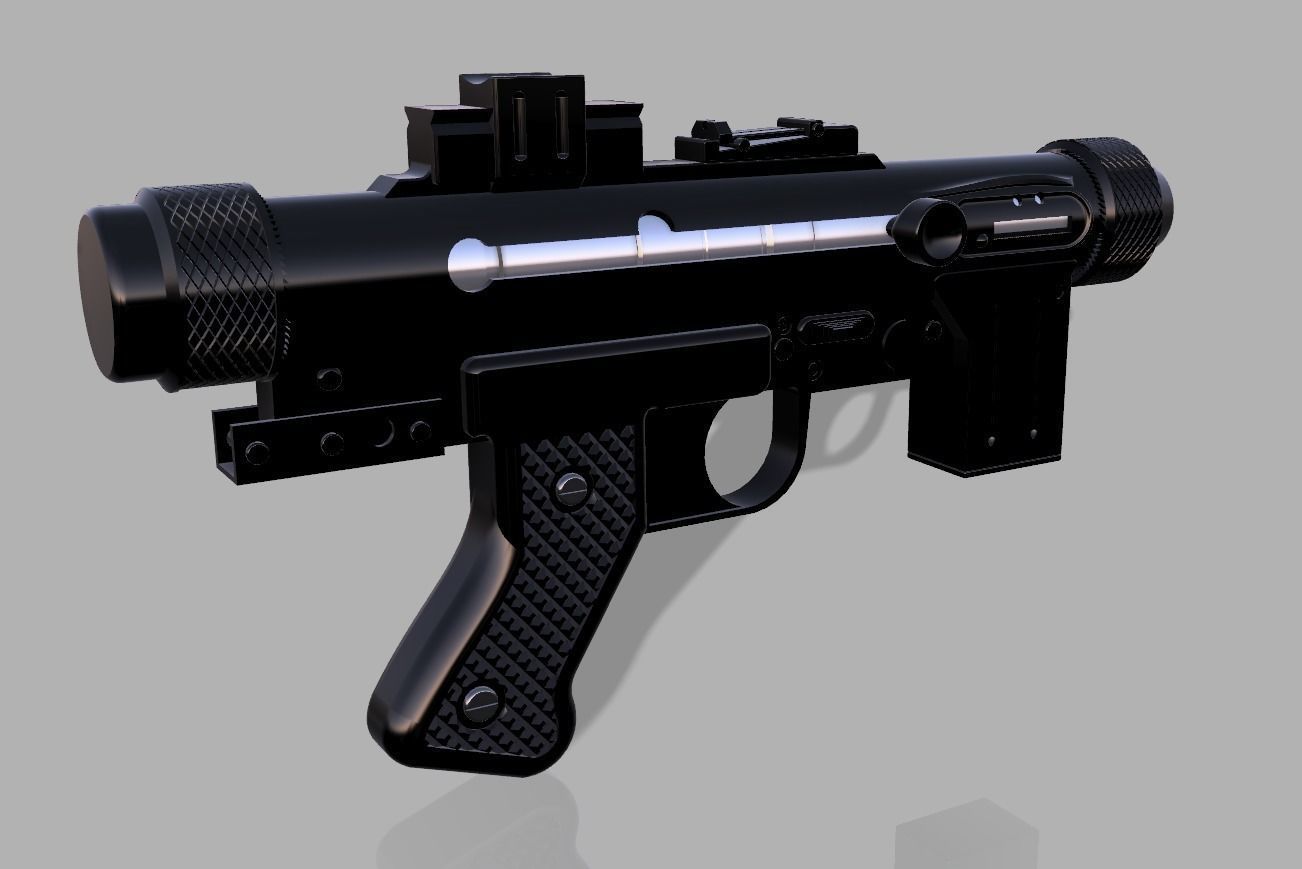 Star Wars SE-14R Blaster 3D print model_2