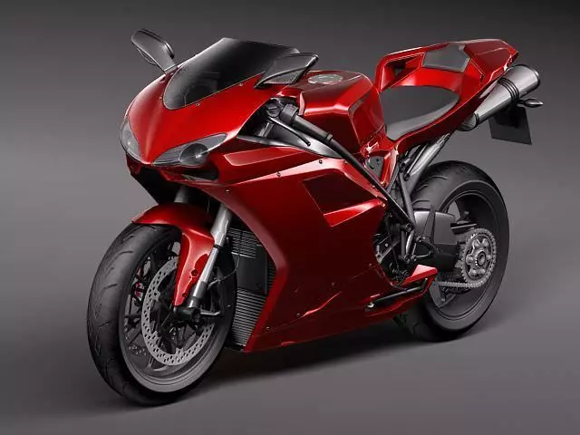Ducati 1198 3D model_0