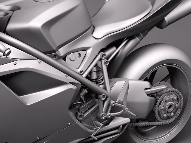 Ducati 1198 3D model_9