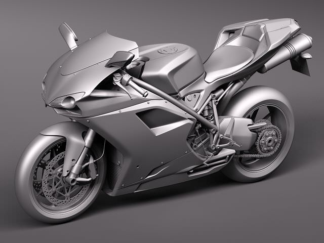 Ducati 1198 3D model_8