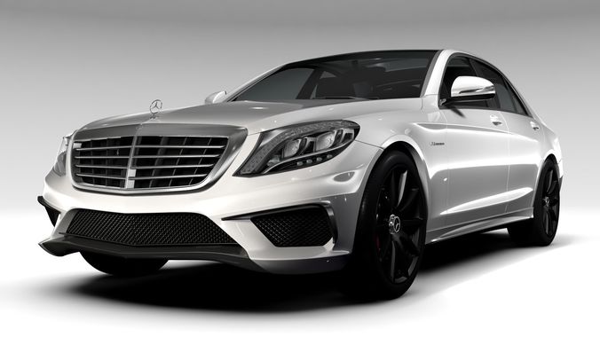 Mercedes Benz S 63 AMG W222 2016 3D model