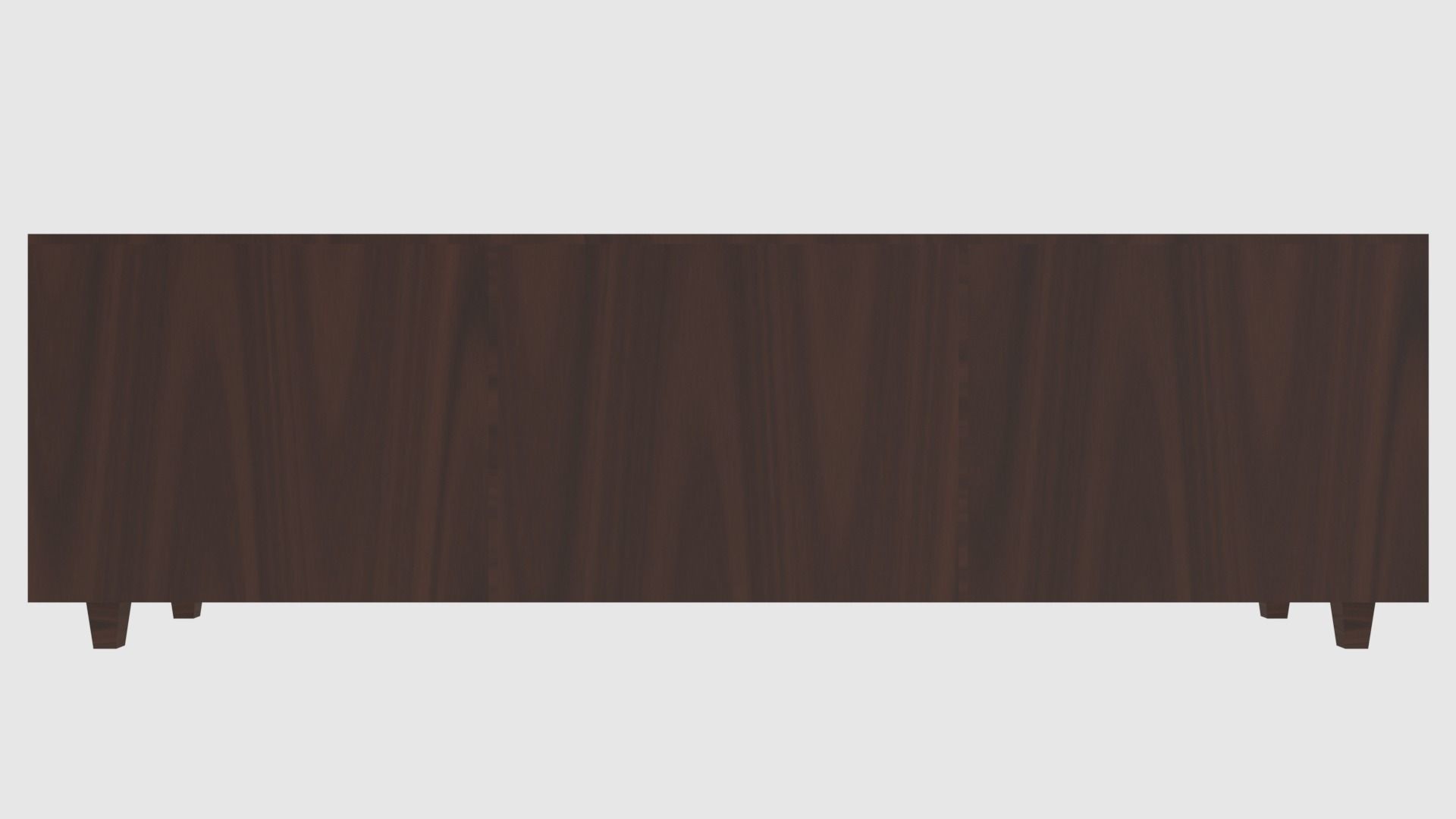 Cabinet 3 - Game Ready sideboard with drawers Low-poly 3D model_6