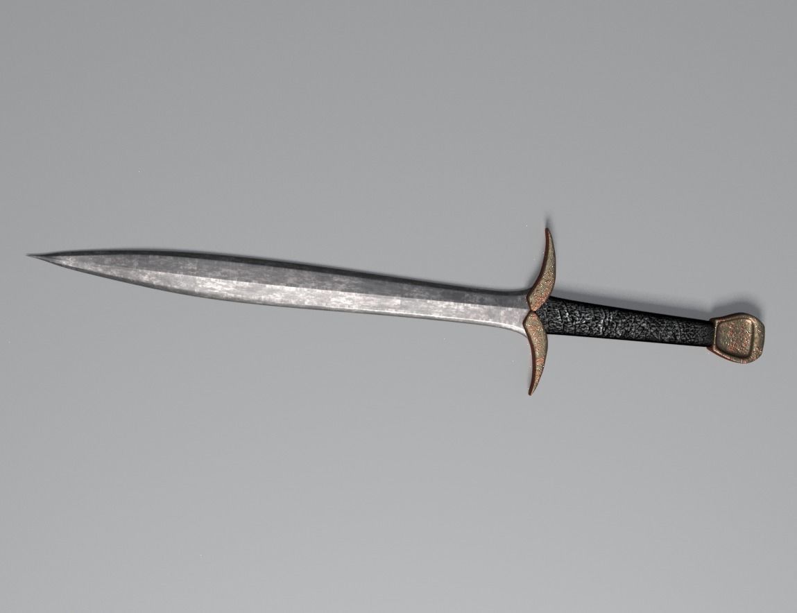 Medieval Sword Free 3D model