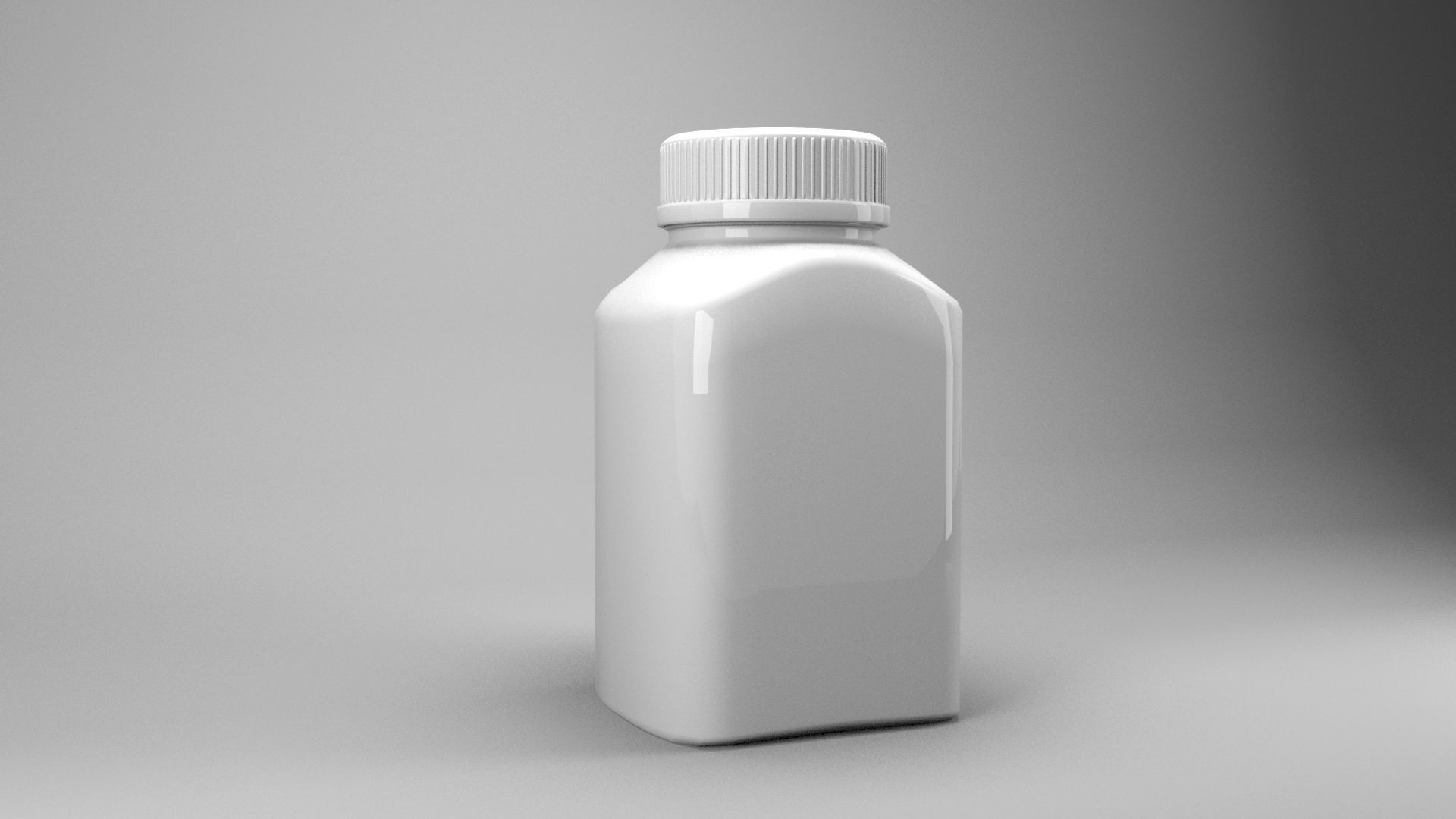 Medicine Bottle 3D model_2