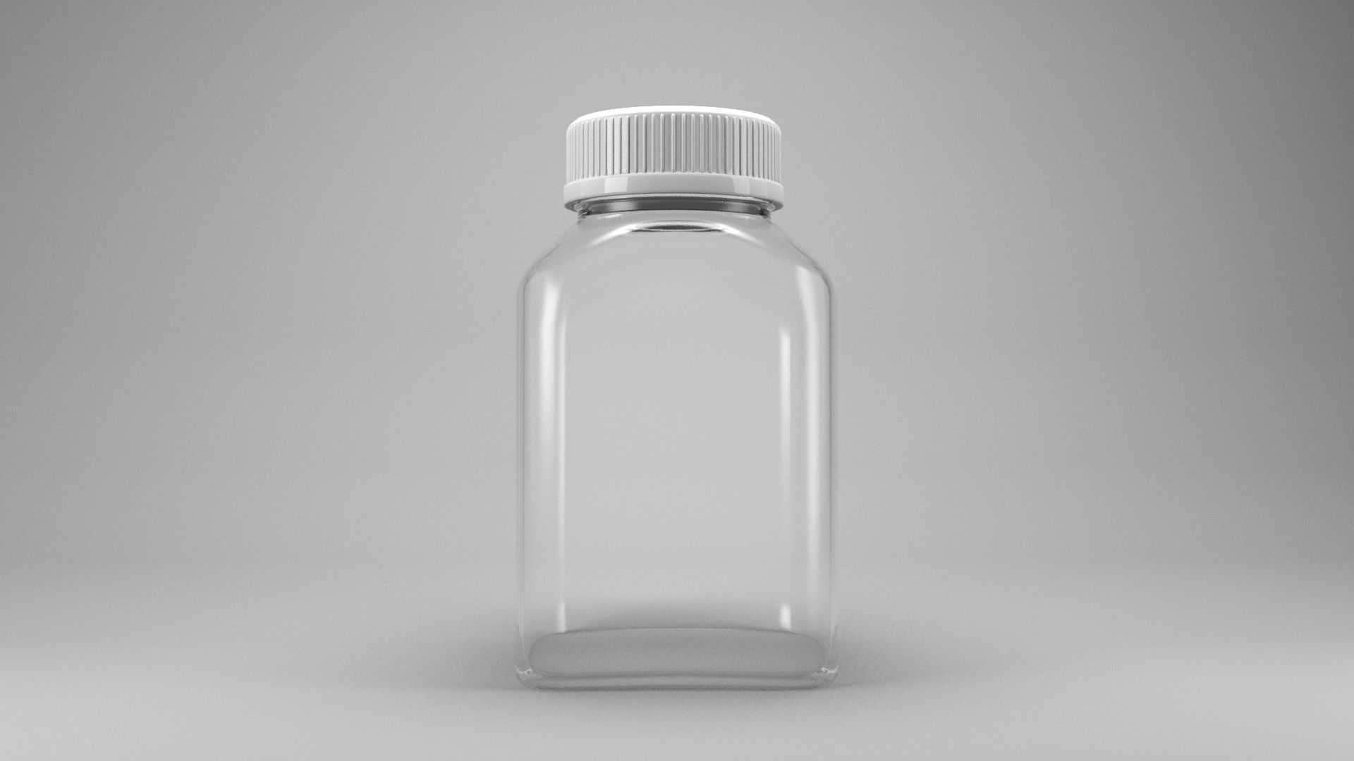 Medicine Bottle 3D model_6