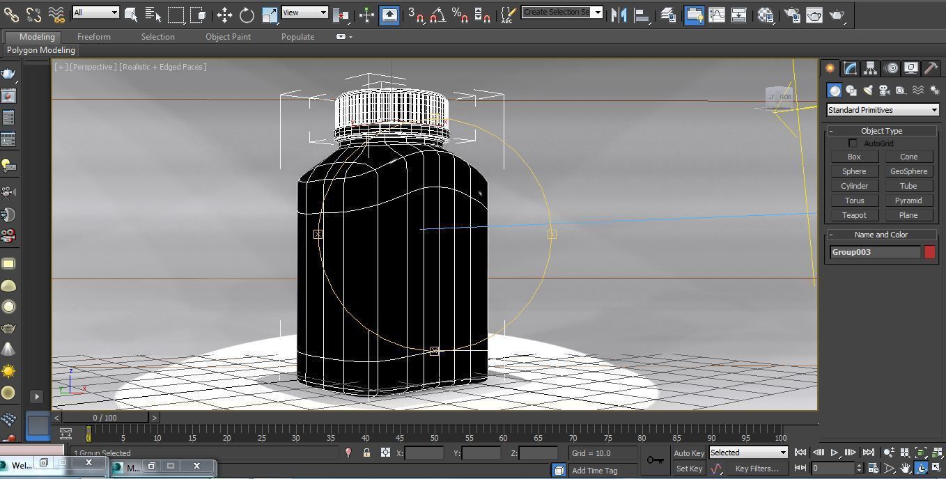 Medicine Bottle 3D model_8