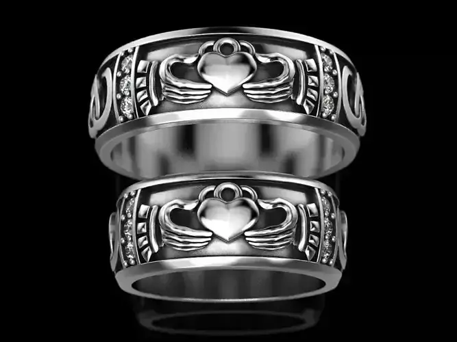 Wedding Ring 3D print model