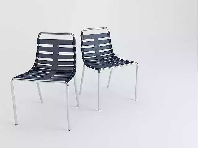 Comfortable chair Uchida body to body 3D model