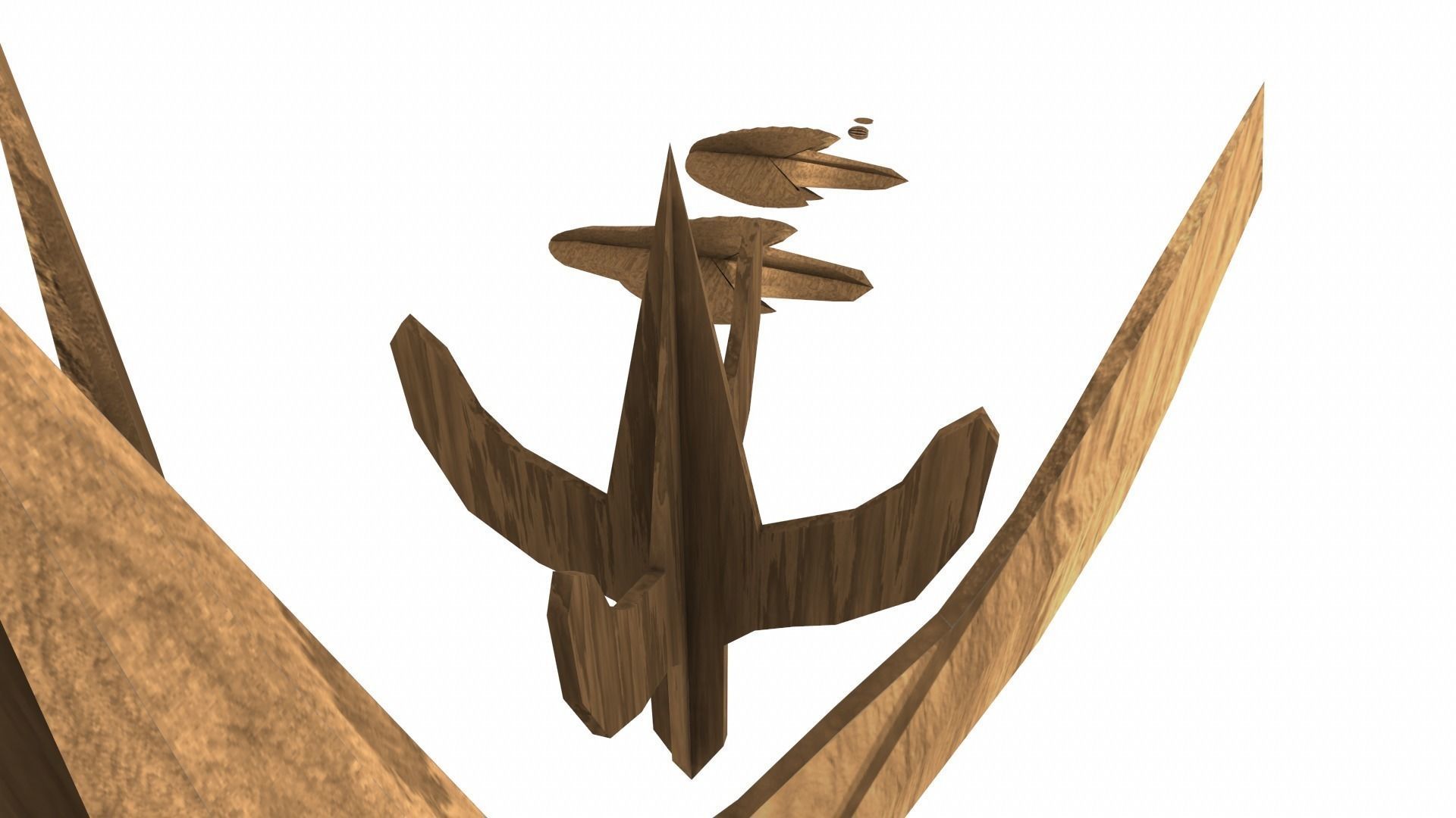 Heneturianer Pack 1 Low-poly 3D model_7