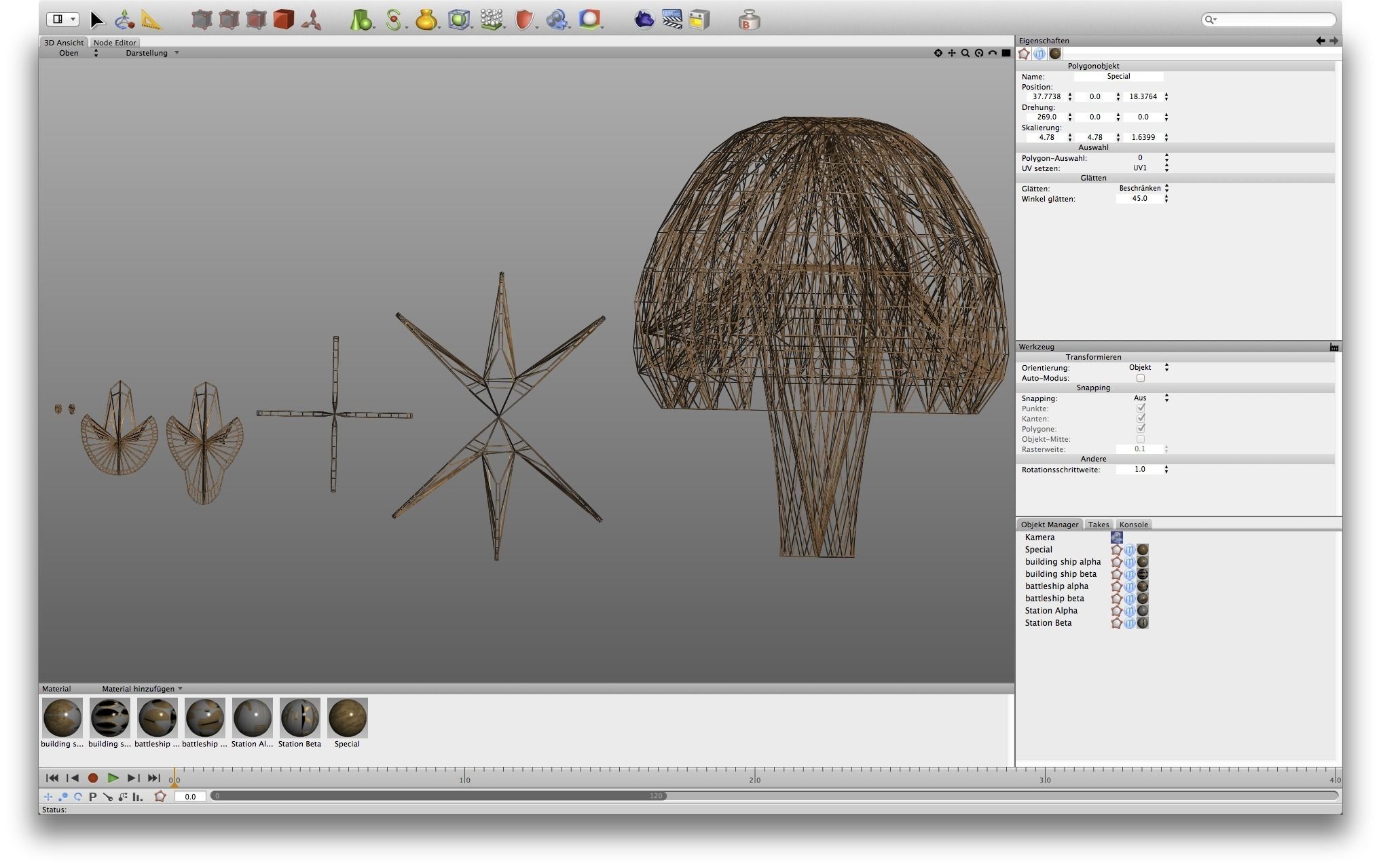 Heneturianer Pack 1 Low-poly 3D model_19