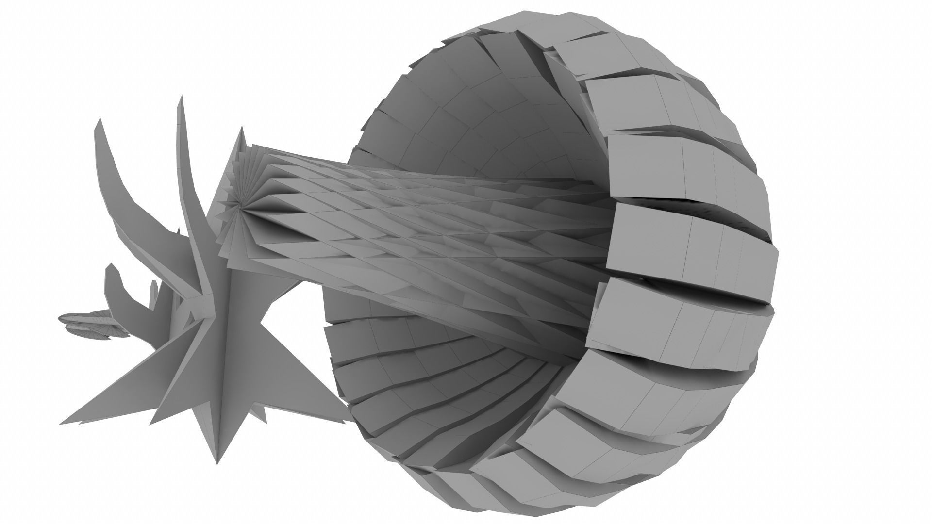 Heneturianer Pack 1 Low-poly 3D model_13