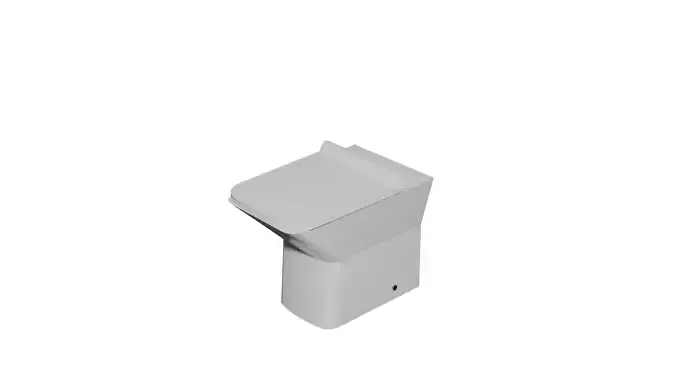 Tankless Toilet - White and Black - Lift
