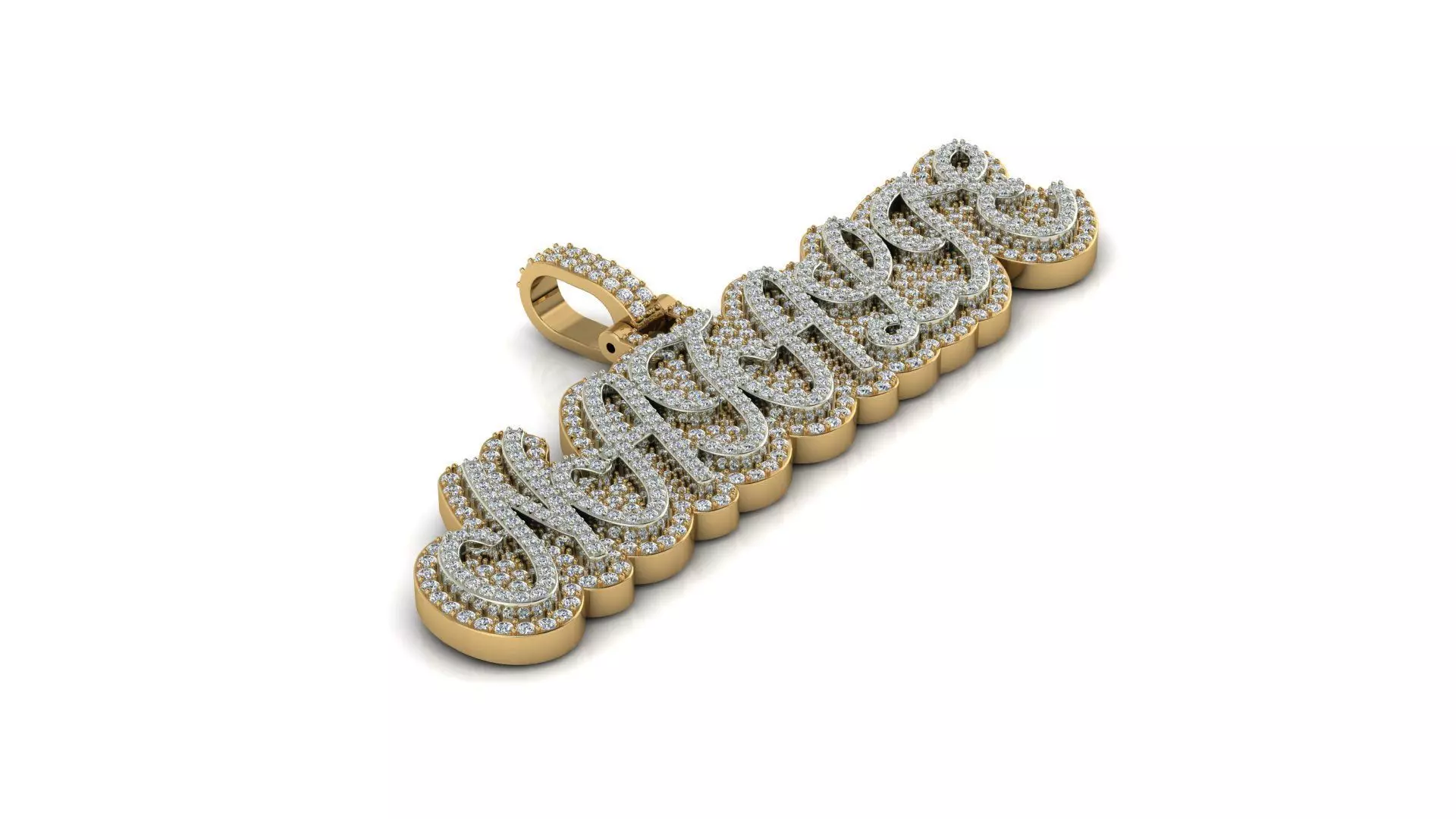 NATALIE NAME PENDANT 3D print model