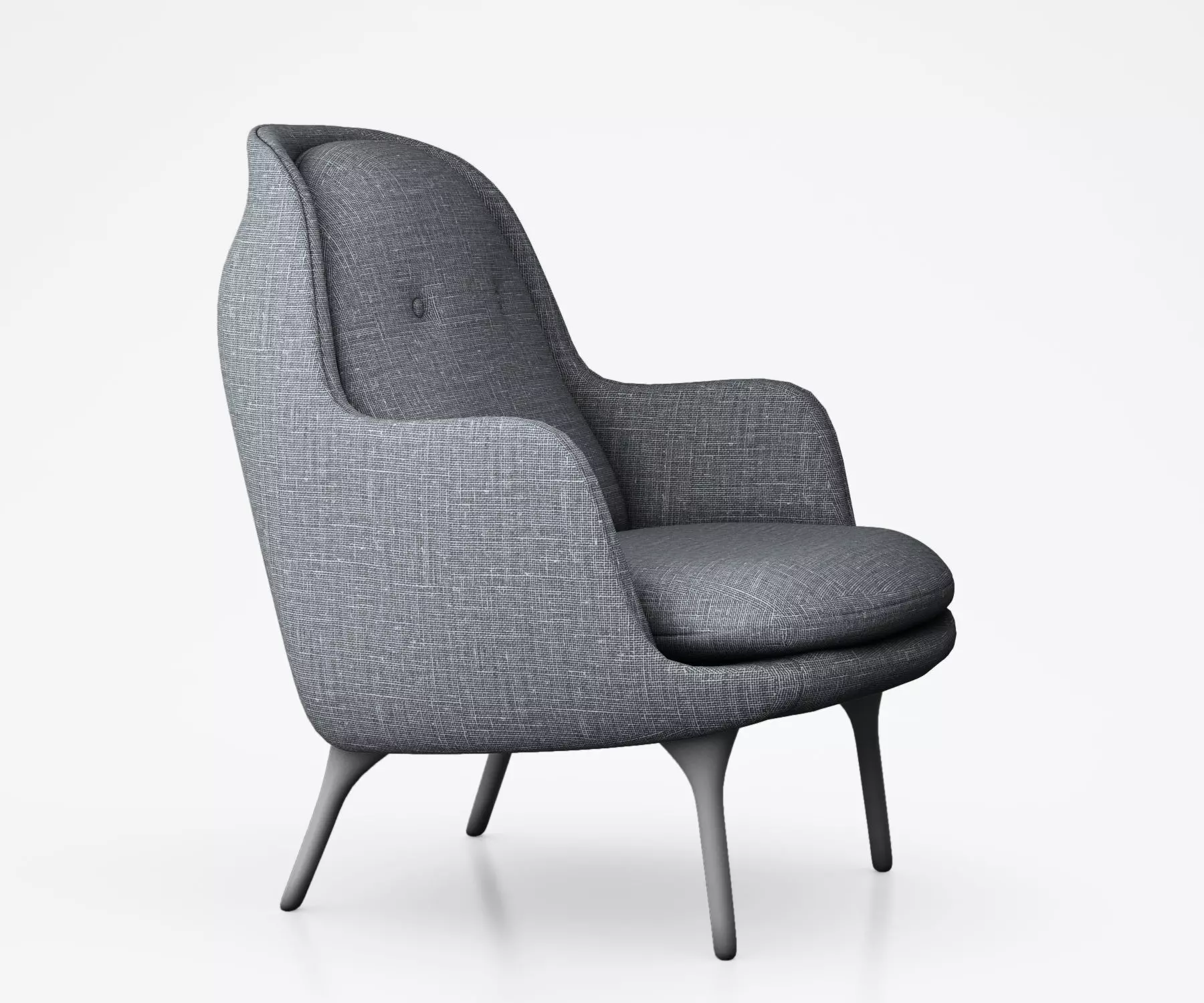 Fritz Hansen  Fri Armchair 3D model_0